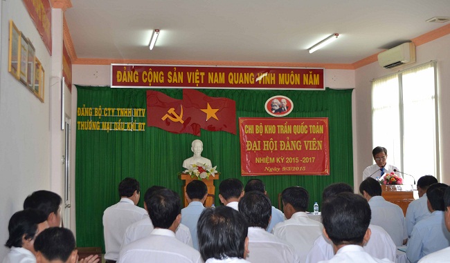 Đại hội đảng viên chi bộ kho trần quốc toản
nhiệm kỳ 2015 - 2017
(10/03/2015) Đại hội đảng viên chi bộ kho trần quốc toản
nhiệm kỳ 2015 - 2017
(10/03/2015)