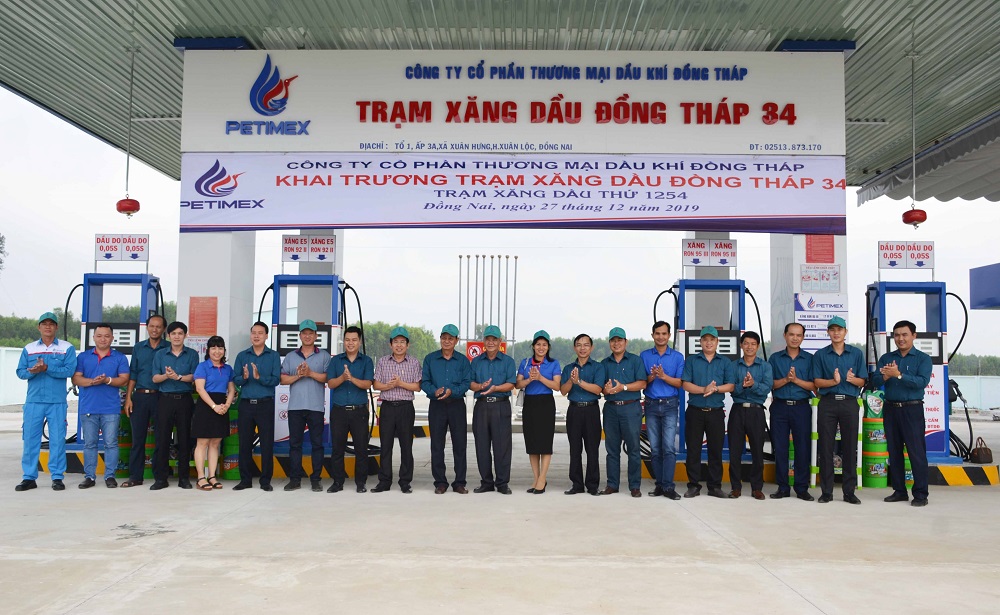Petimex khai trương trạm xăng dầu đồng tháp 34. (27/12/2019)